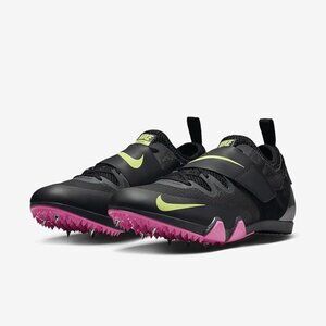 Nike Mens Pole Vault Elite Track Field Spikes  AA1204-004 Black Pink Size 13